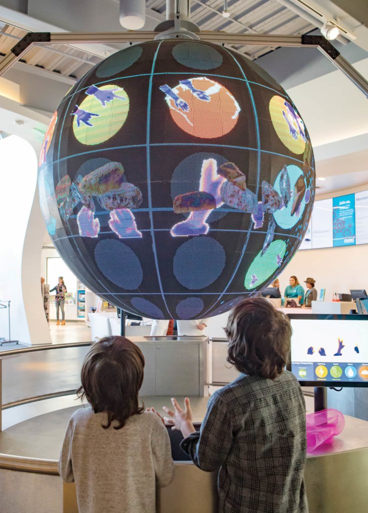 Handpring Globe at MOXI