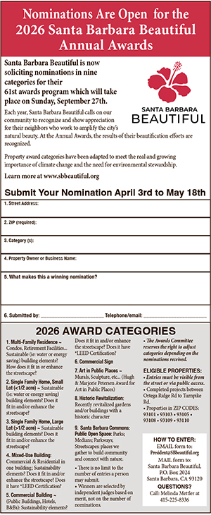2026 nomination form